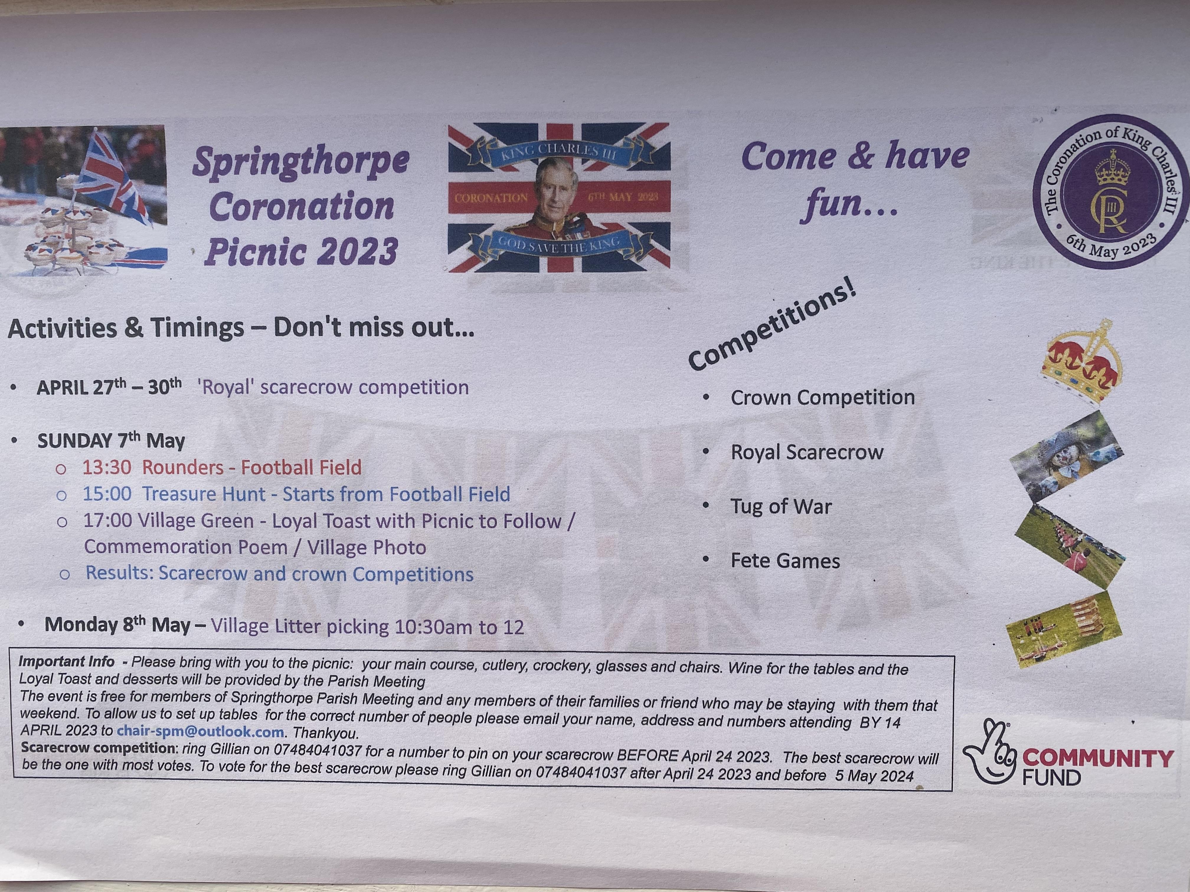 Coronation invitation